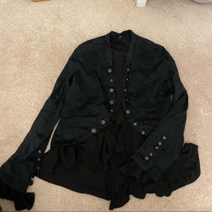 Free People ruffle jacket